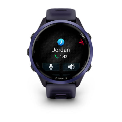 Garmin Forerunner 570 (47mm) Indigo Purple - Premium running smartwatch with AMOLED display 