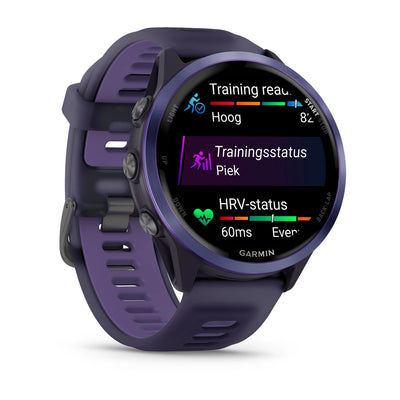 Garmin Forerunner 570 (47mm) Indigo Purple - Premium running smartwatch with AMOLED display 