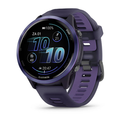 Garmin Forerunner 570 (47mm) Indigo Purple - Premium running smartwatch with AMOLED display 