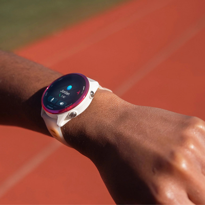 Garmin Forerunner 570 (47mm) Indigo Purple - Premium running smartwatch with AMOLED display 