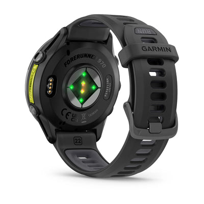 Garmin Forerunner 970 Black - Premium smartwatch for running with AMOLED screen 