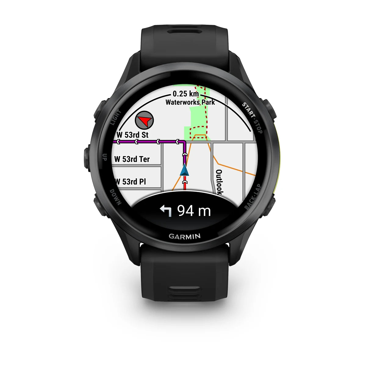 Garmin Forerunner 970 Schwarz – Premium-Smartwatch zum Laufen mit AMOLED-Display 