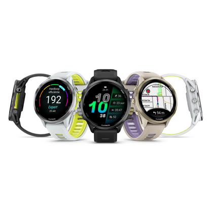 Garmin Forerunner 970 Soft Gold – Premium-Lauf-Smartwatch mit AMOLED-Display 