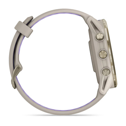 Garmin Forerunner 970 Soft Gold – Premium-Lauf-Smartwatch mit AMOLED-Display 