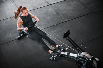 Half Human Air Rower Rowing Machine