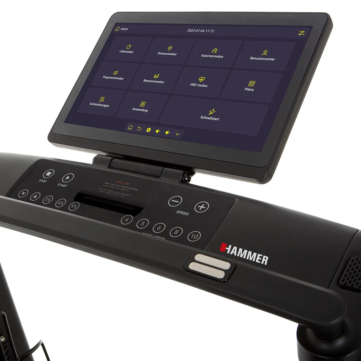 Hammer Q. Vadis 10.0 Laufband mit 15,6" TFT-Touchscreen 