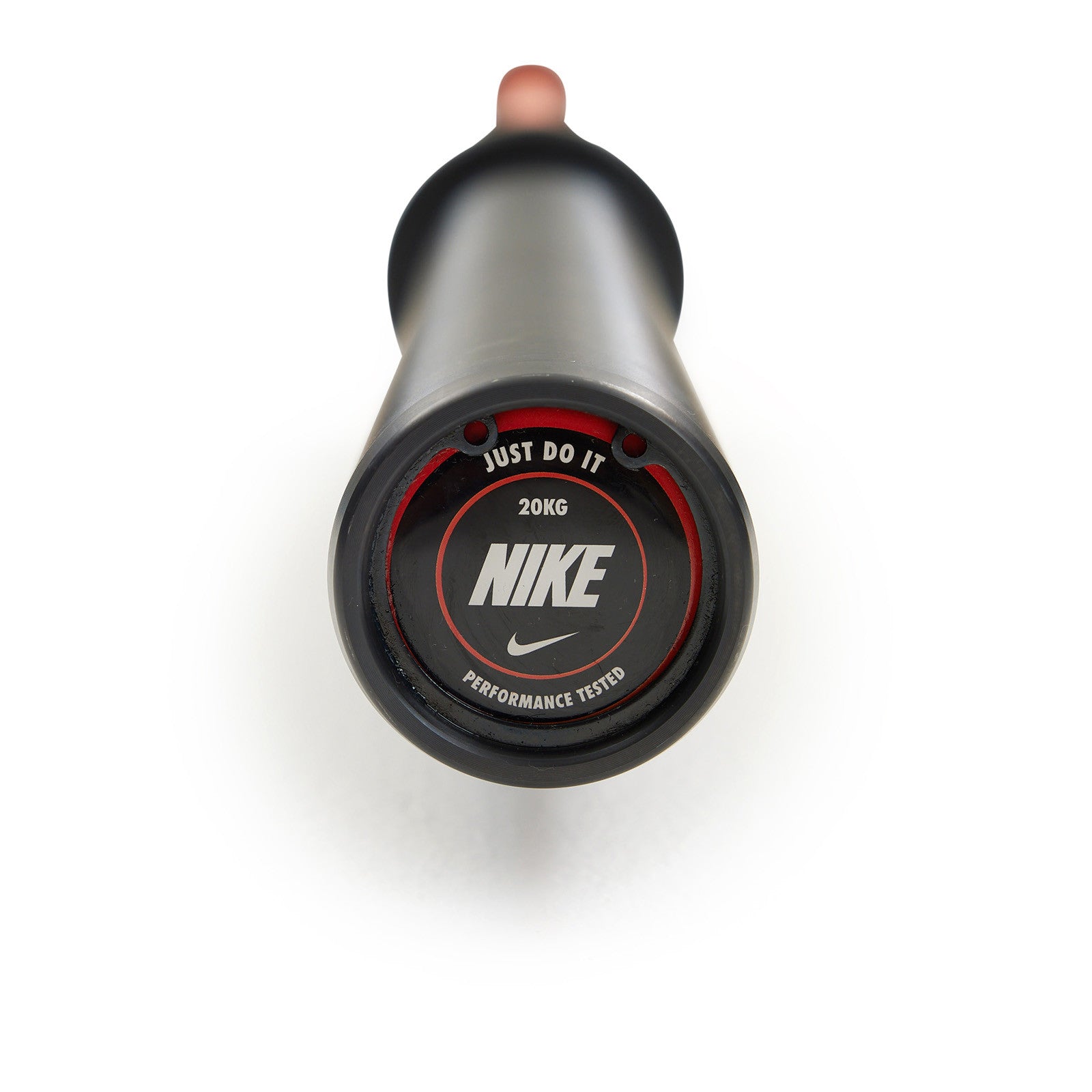 Nike Strength Coated Premium Langhantel - 20 kg / Oranger Swoosh 