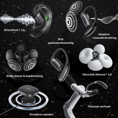 Shokz OpenFit Pro - Draadloze oortjes