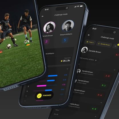 Sportreact Starter-Kit – Komplettes System zur Messung reaktiver Agilität – interaktives Sensorsystem für Reaktionszeit und Timing in Sport, Rehabilitation und (Physio-)Therapie