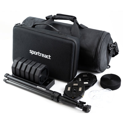 Sportreact Starter-Kit – Komplettes System zur Messung reaktiver Agilität – interaktives Sensorsystem für Reaktionszeit und Timing in Sport, Rehabilitation und (Physio-)Therapie