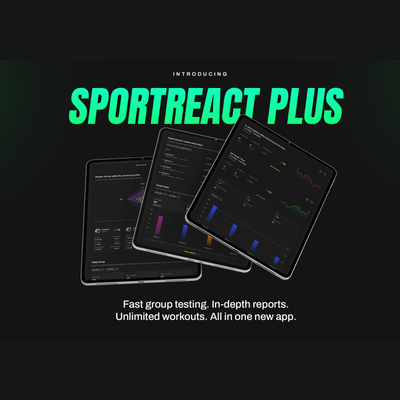 Sportreact Starter-Kit – Komplettes System zur Messung reaktiver Agilität – interaktives Sensorsystem für Reaktionszeit und Timing in Sport, Rehabilitation und (Physio-)Therapie