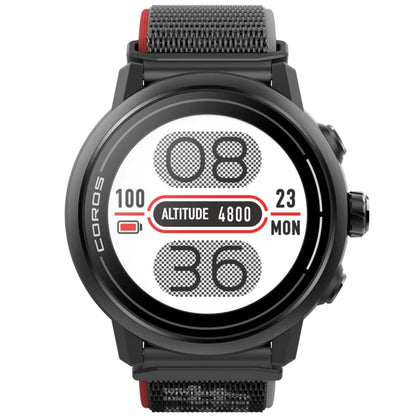 Coros Apex 2 Zwart / Black - GPS Sport- & Adventure Horloge
