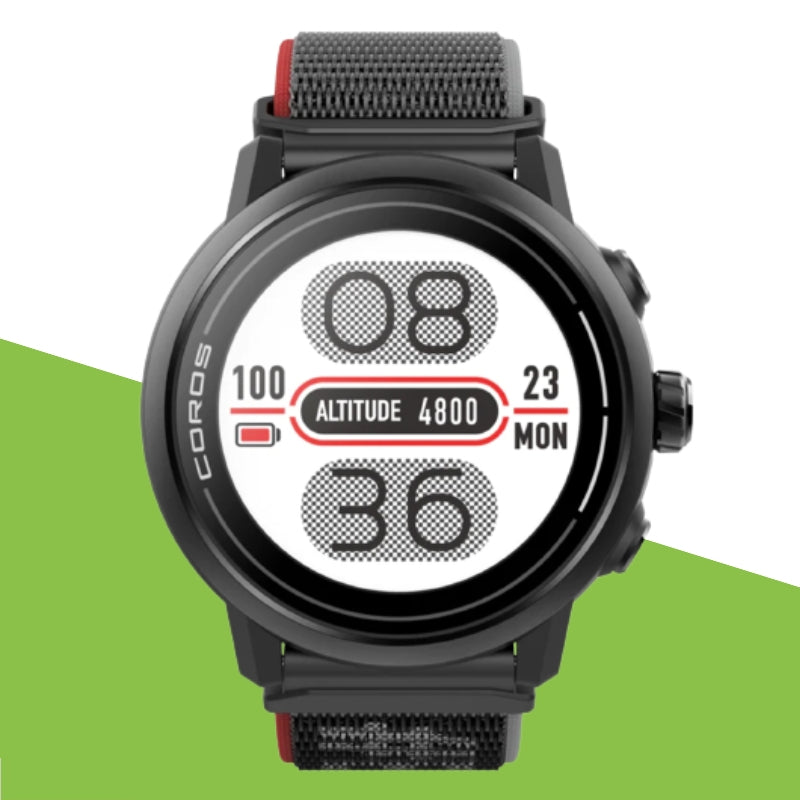 Coros Apex 2 Zwart / Black - GPS Sport- & Adventure Horloge