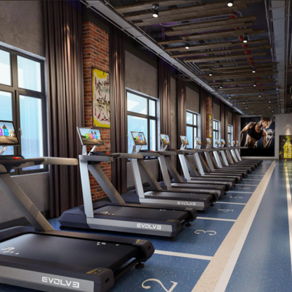 Evolve Fitness CT-215X Loopband - XL 21,5" 2K Touchscreen Entertainment Console